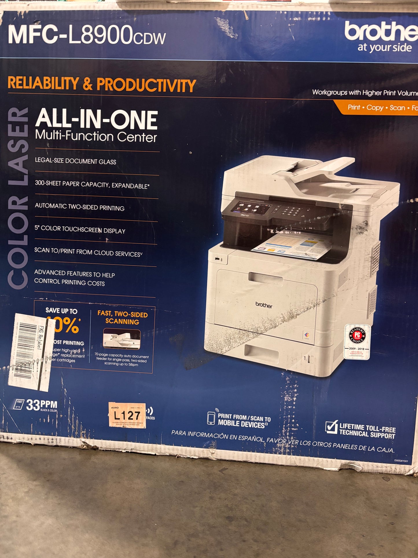 BROTHER MFC-L8900CDW Multi-Function
