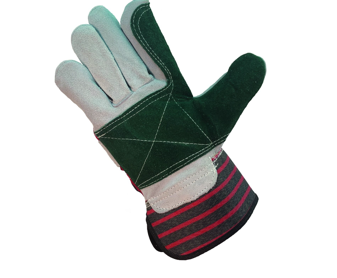 BULLSHARK™ SPLIT COWHIDE LEATHER PALM WORK GLOVES
