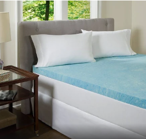 Future Foam 3.5 Comforpedic from Beautyrest Gel King Memory Foam with Fiber Topper Cover