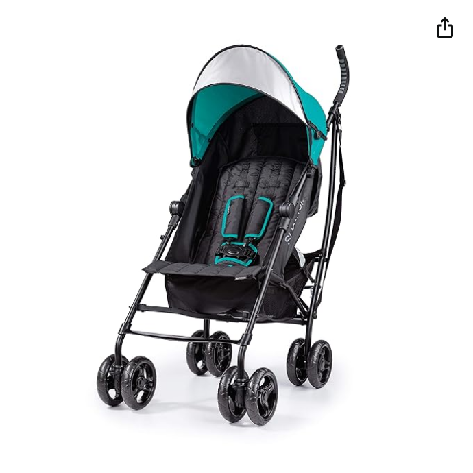 Summer Infant 3Dlite Convenience Stroller, Teal
