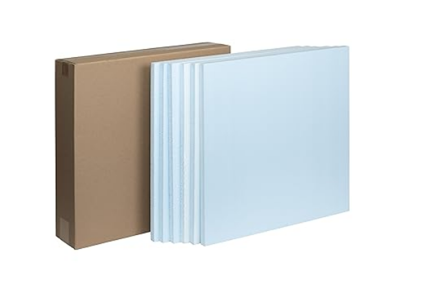 STYROFOAM 99106444 2x2 Project Panels, Blue (Pack of 6)