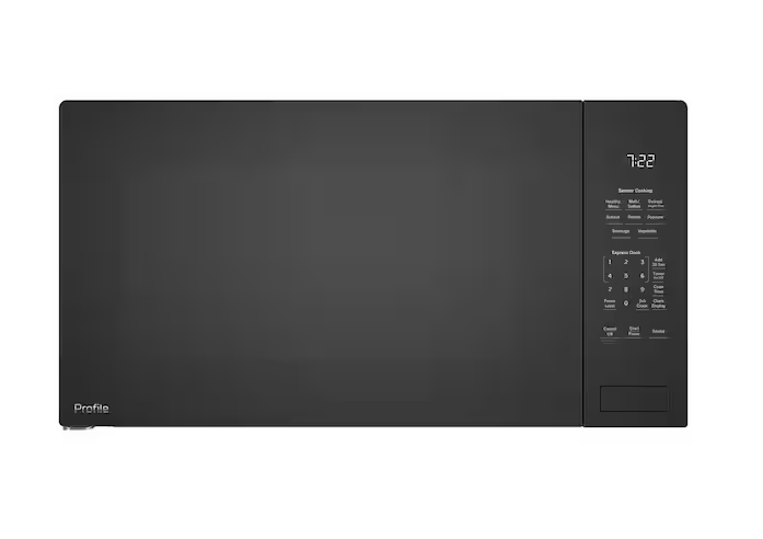 GE Profile 2.2 cu. ft. Built-In Microwave in Black with Sensor Cooking PEB7227DLBB