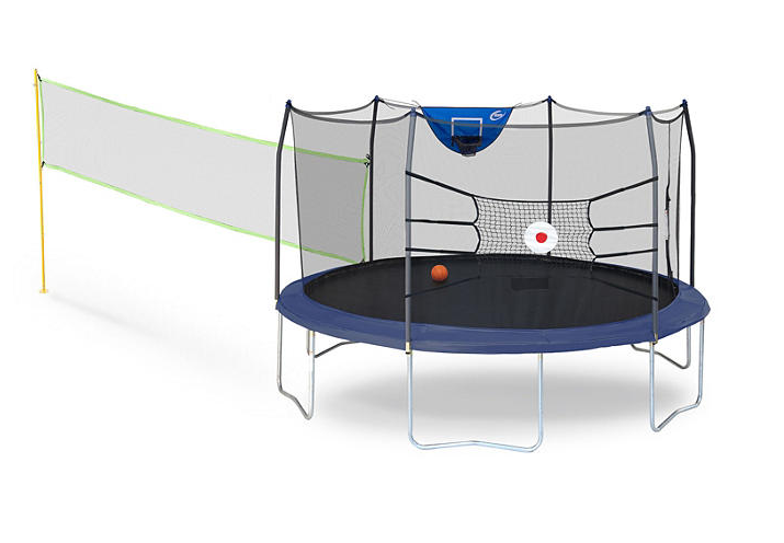 Skywalker 15" Round Sports Arena Trampoline and Enclosure