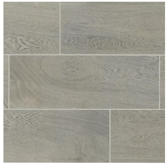 TrafficMaster Glenwood Fog 7 in. x 20 in. Ceramic Floor and Wall Tile (10.89 sq. ft. / case)