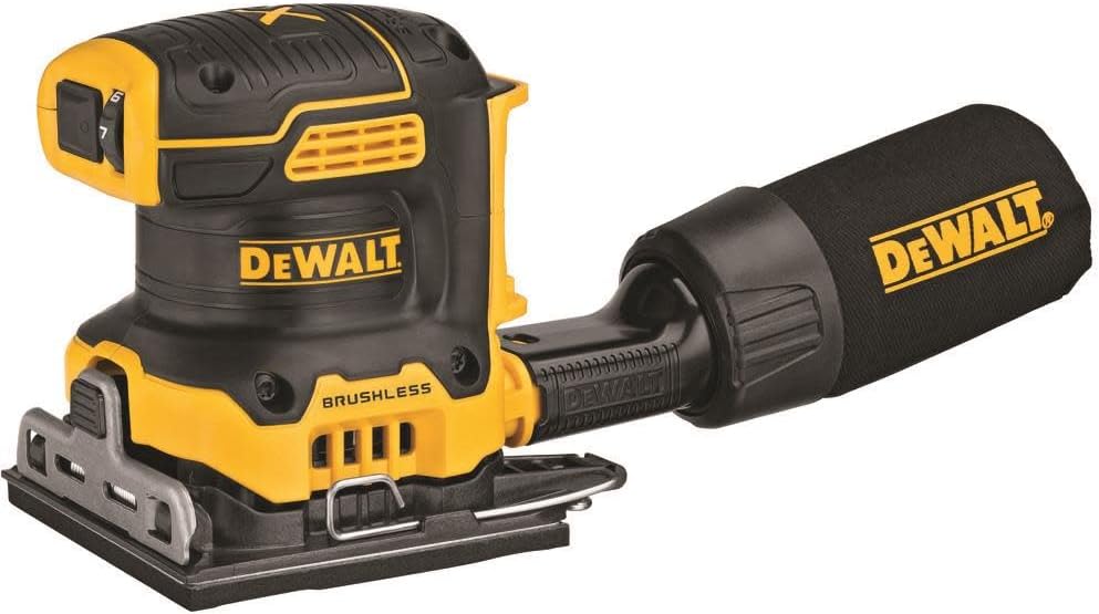 DEWALT 20V MAX* XR Palm Sander, Sheet, Variable Speed, 1/4-Inch, Tool Only (DCW200B) listing#286242805858