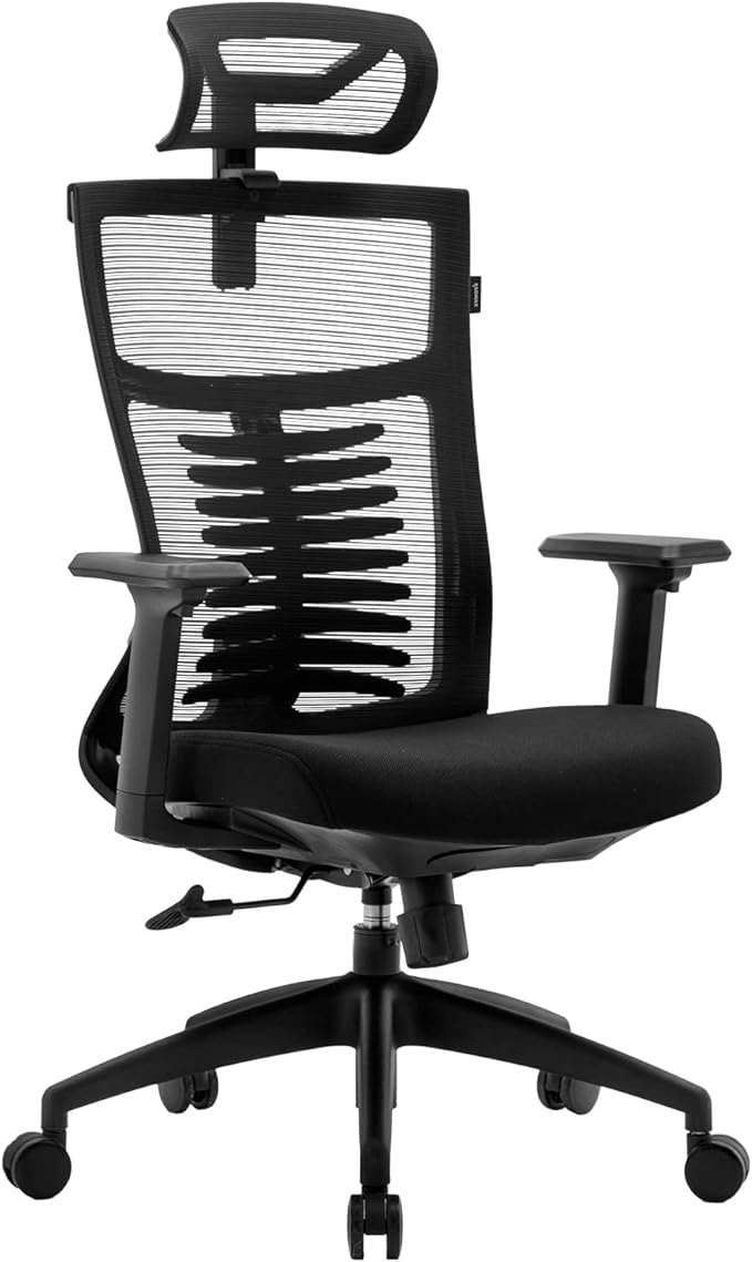 Raidmax Ergonomic Mesh Office Chair, (Black)