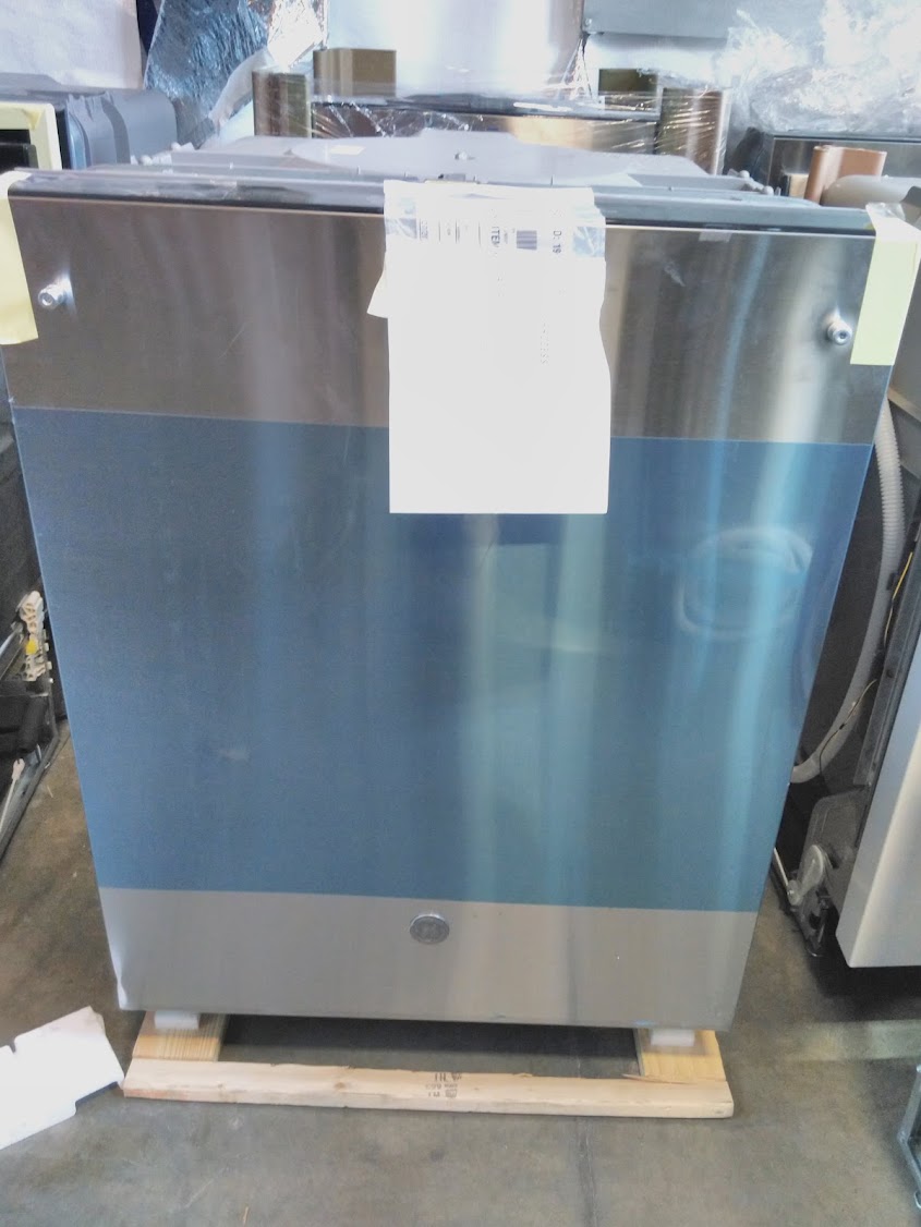 GE® ENERGY STAR® Top Control with Plastic Interior Dishwasher with Sanitize Cycle & Dry Boost - Stainless Steel