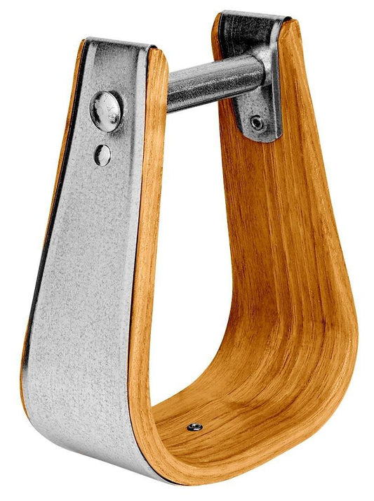 Weaver Leather Wooden Deep Roper Stirrups 2in Trea