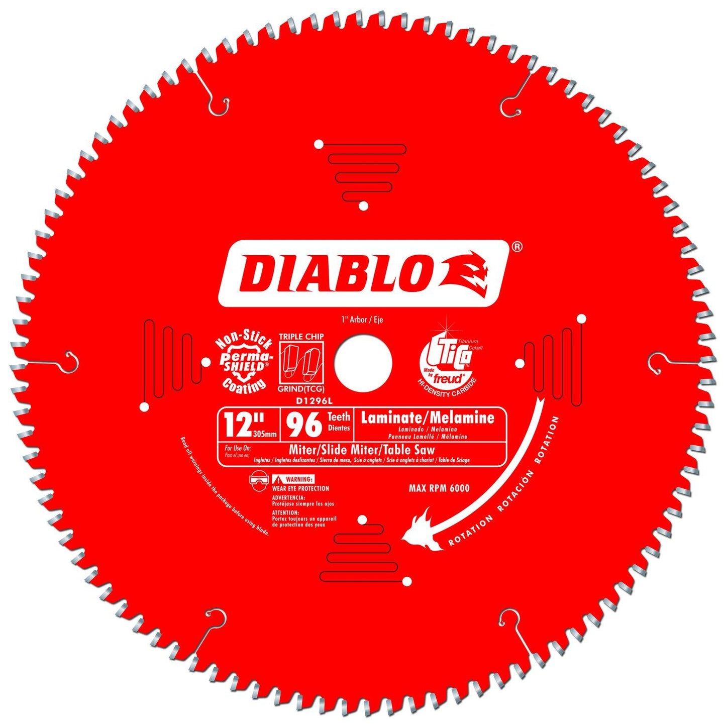 Diablo Melamine, Laminate Flooring, and Wood Saw Blade