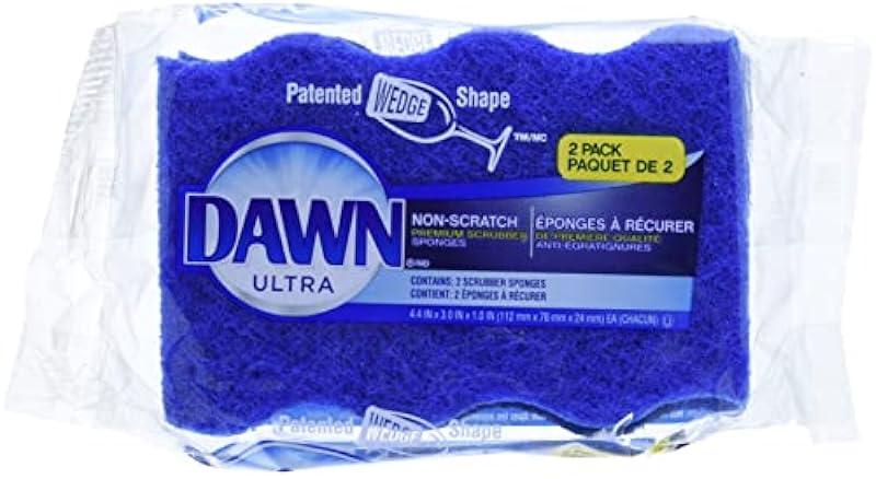 Dawn Non Scratch Sponges 2 pk