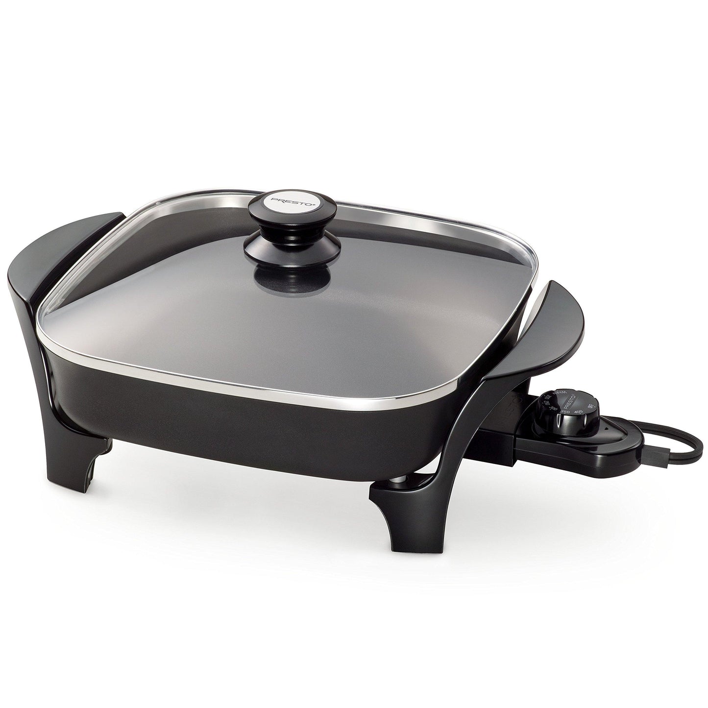 Presto 11 inch Electric Skillet w/glass lid