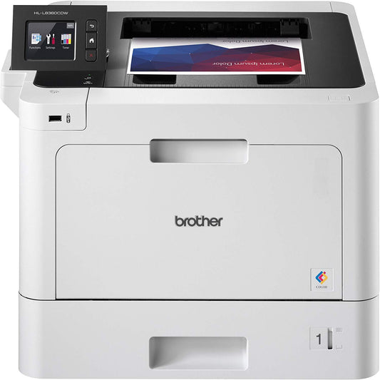 Brother Color Laser Printer HL-L8360CDW Wi-Fi Networking Duplex Mobile Printing Cloud Printing