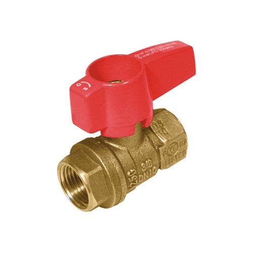 *Pack of 12* Webstone Gas Ball Valve Forged Brass 3/8" H-22561