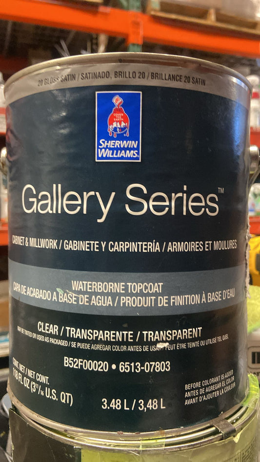 Gallery Series Waterborne Topcoat