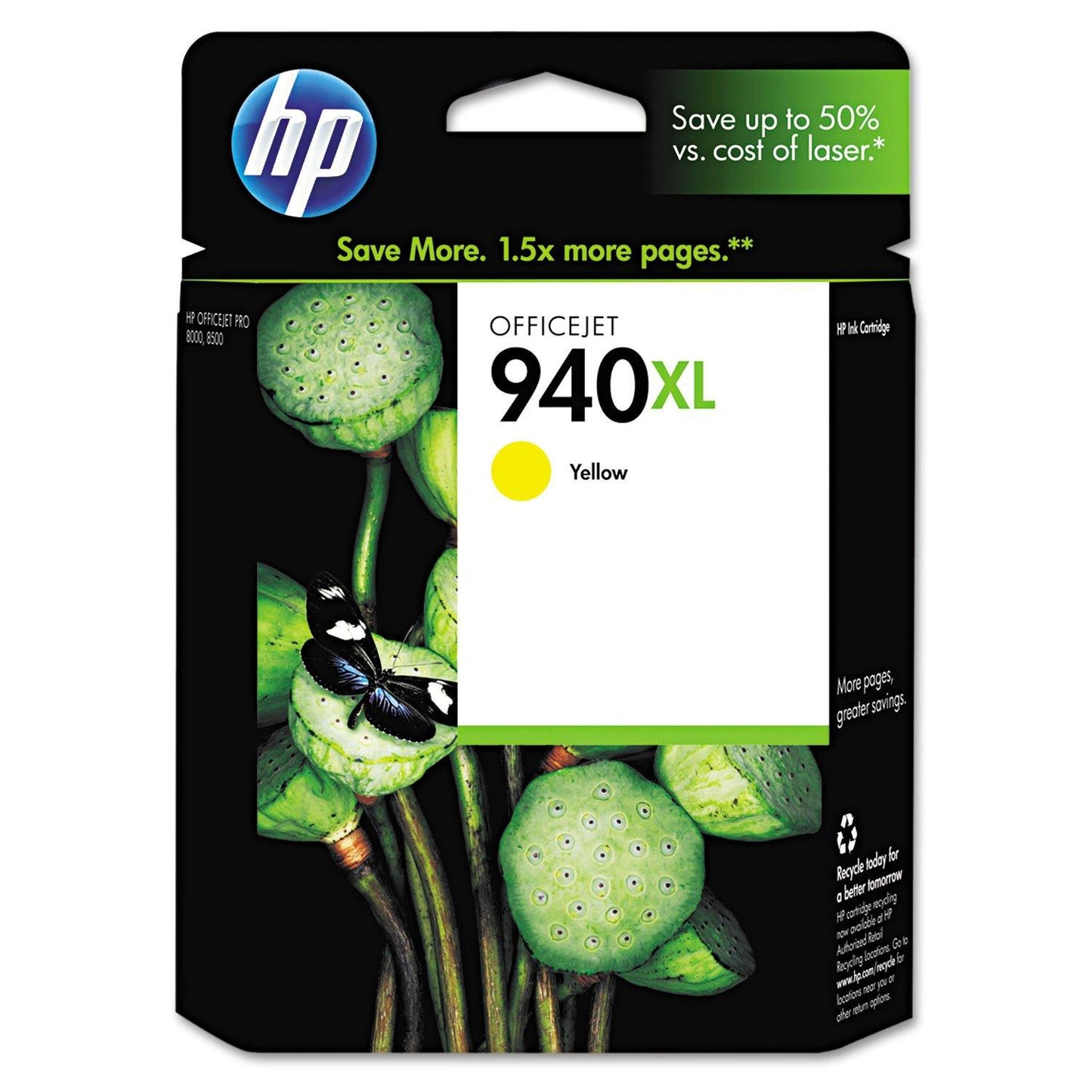 HP 940XL | Ink Cartridge | Yellow | C4909AN