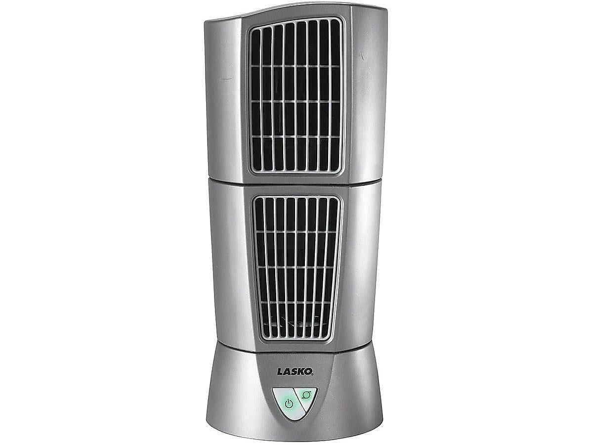 Lasko Platinum Slim Compact 6" x 14" Office Desk Desktop Wind Tower Fan 4910