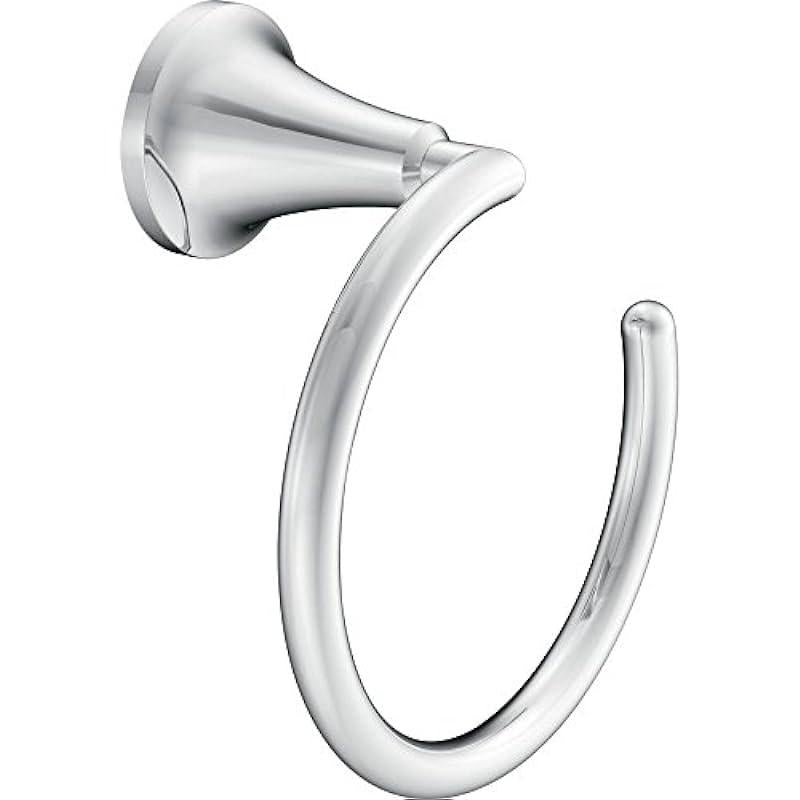 Moen YB5886CH Icon Collection Hand -Towel Ring, Chrome