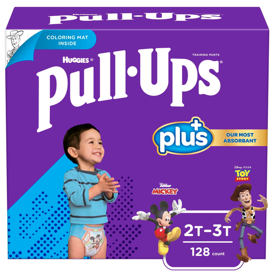 Pull-Ups Boys' Learning Designs Training Pants, 2T-3T, 128 Ct