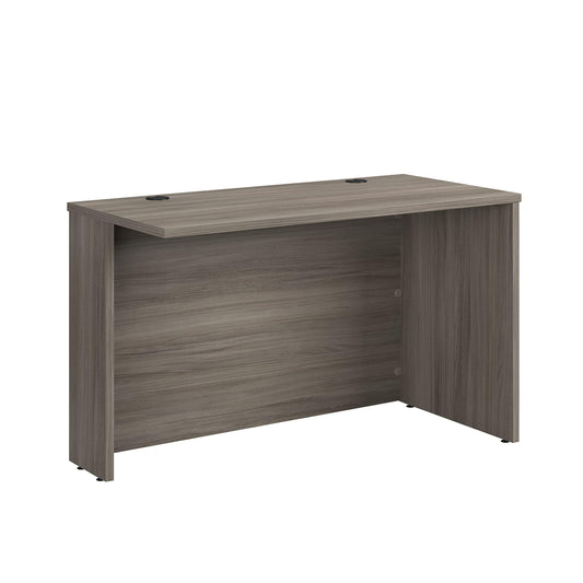 Sauder Affirm 48X24 Desk/Shell/Credenzareturn, L: 47.17" x W: 23.47" x H: 29.29", Hudson Elm