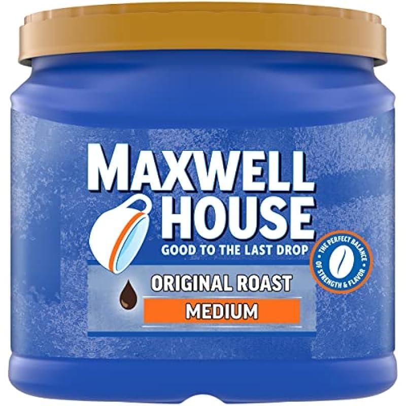 Maxwell House The Original Roast Medium Roast Ground Coffee (30.6 oz Canister)