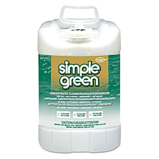Simple Green, SMP13006, Industrial Cleaner/Degreaser, 1 / Each, White, 5 Gallons (Pack of 1)