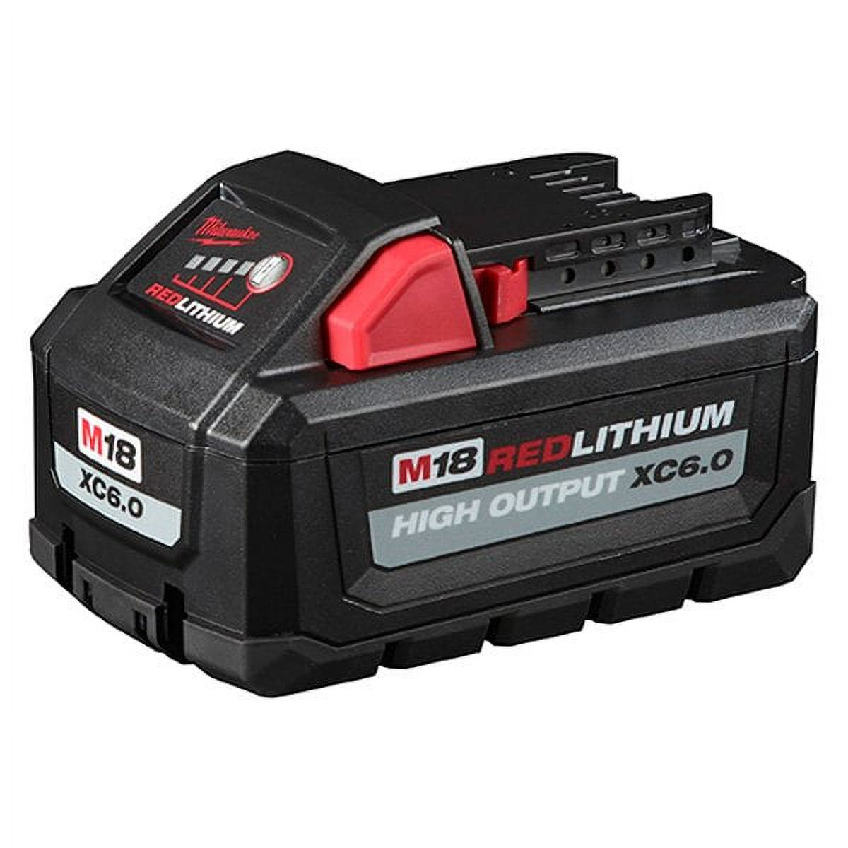 Milwaukee 48-11-1862 - M18 Redlithium High Output 6.0Ah Li-Ion Battery