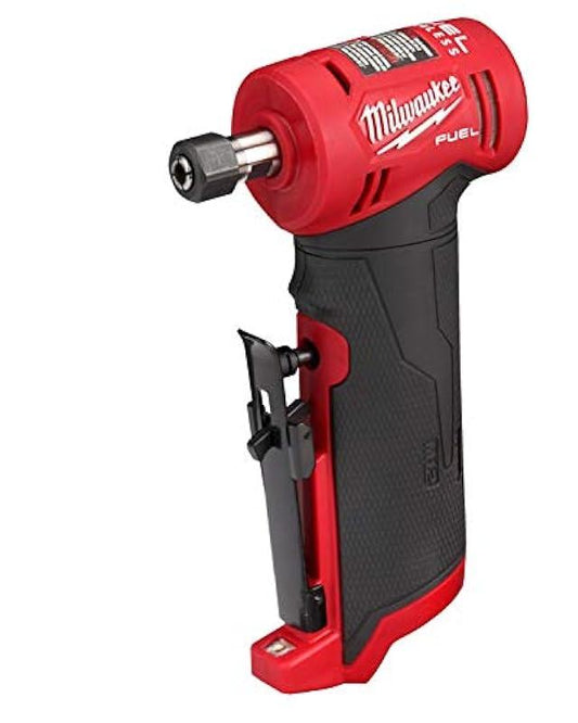 Milwaukee M12 FUEL 12V Lithium-Ion Brushless Cordless 1/4 in. Right Angle Die Grinder (Tool-Only)