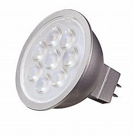 Satco S9499 6.5W MR16 LED Light Bulb, Silver Back, GU 5.3 Base, 5000K