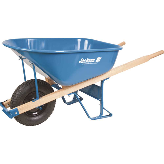 Jackson M6KBUT12 6 cu. ft. Steel Wheelbarrow