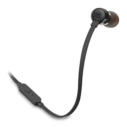 JBL TUNE 110 - In-Ear Headphone with One-Button Remote - Black