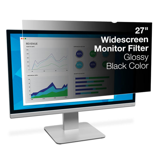 3M Privacy Filter for 27" Widescreen Monitor (16:10) (PF270W1B)