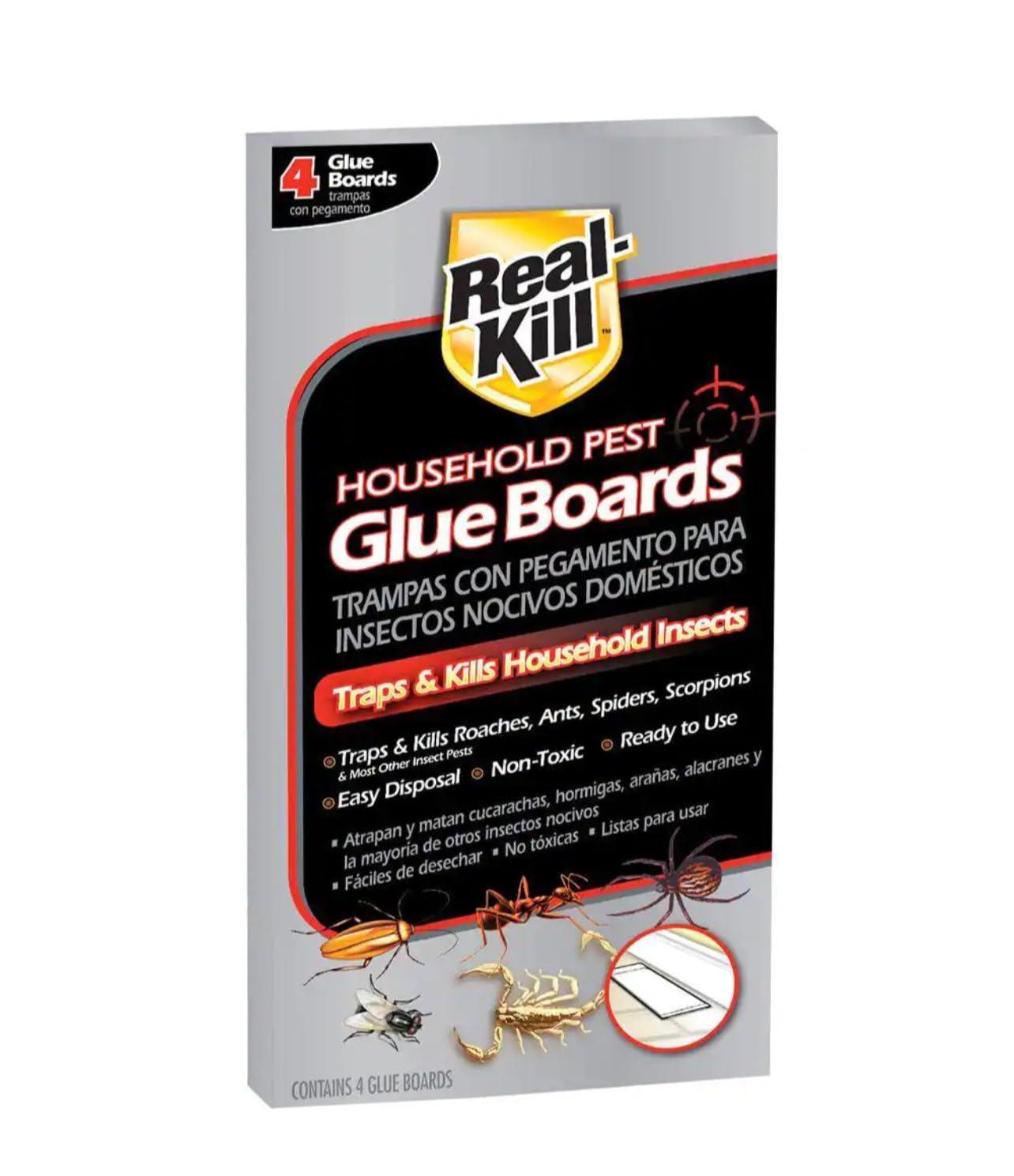 Real-Kill Household Pest Glue Boards (4-Count) (1)