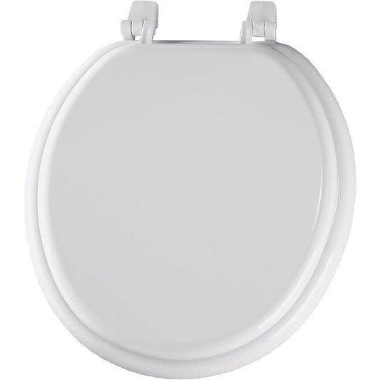 Bemis 30015 000 Round Closed Front Toilet Seat, White