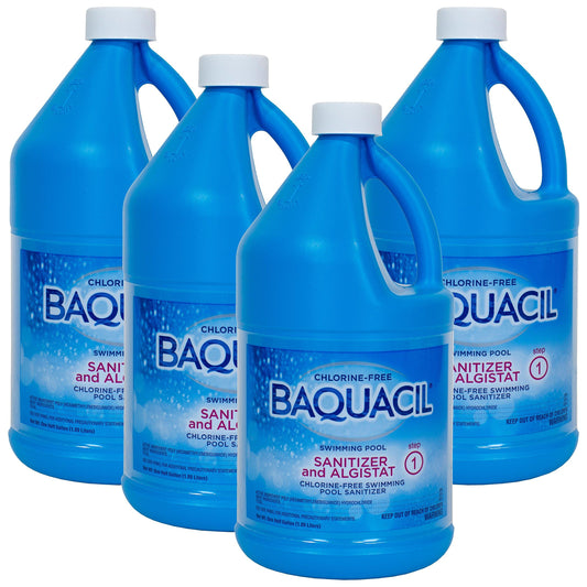 Baquacil Sanitizer & Algistat Half Gallon (.5 gal) (4 Pack)