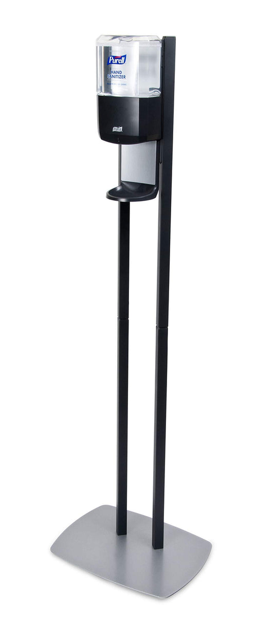 PURELL ES8 Dispenser Floor Stand with ES8 Automatic Dispenser, Graphite (Pack of 1) - 7218-DS