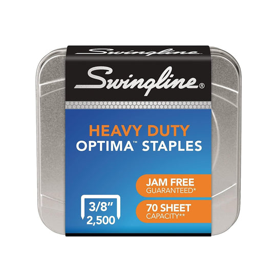 Swingline 35550 Optima High-Capacity Staples 3/8-Inch Leg 2 500/Box