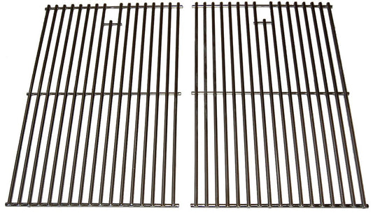 Music City Metals 563S2 Stainless Steel Wire Cooking Grid Replacement for Select Gas Grill Models by Jenn-Air, Nexgrill and Others, Set of 2