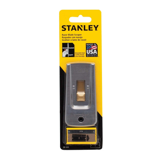 Stanley 28-500 Razor Blade Scraper with 5 Blades