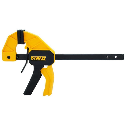 DeWalt DWHT83140 12" 200-lbs Tough Re-Enforced Nylon Body Trigger Clamp, Medium, DWHT83140