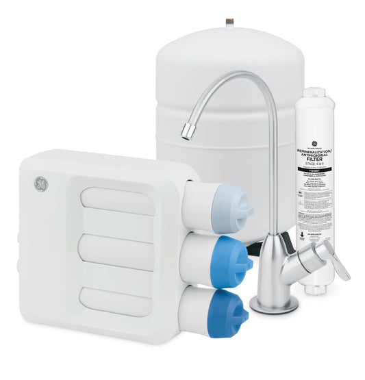 GE 5-Stage Reverse Osmosis Under Sink Water Filtration