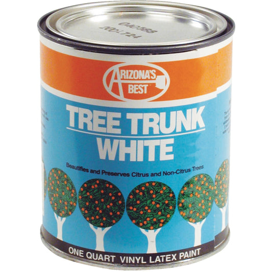 GRO WELL BRANDS CP AZP30011 Series QT WHT Tree Paint, 32 Fl Oz (Pack of 4)