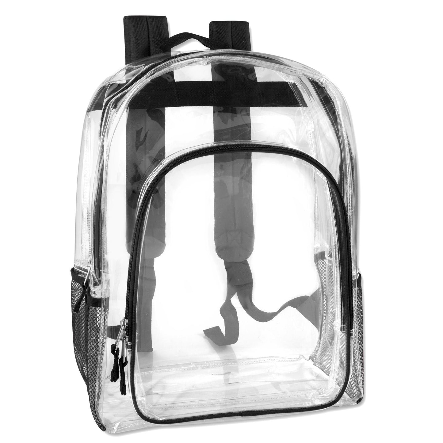 Trailmaker Backpack, Clear/Black-2368BLK