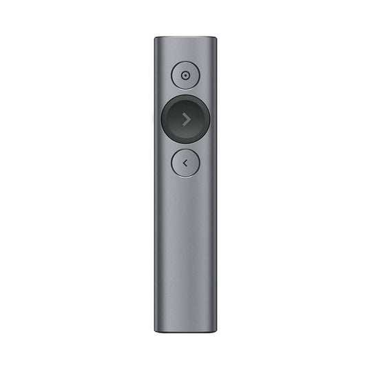 Logitech Spotlight Presentation Remote - Advanced Digital Highlighting with Bluetooth, Universal Compatibility, 30M Range and Quick Charging – Slate