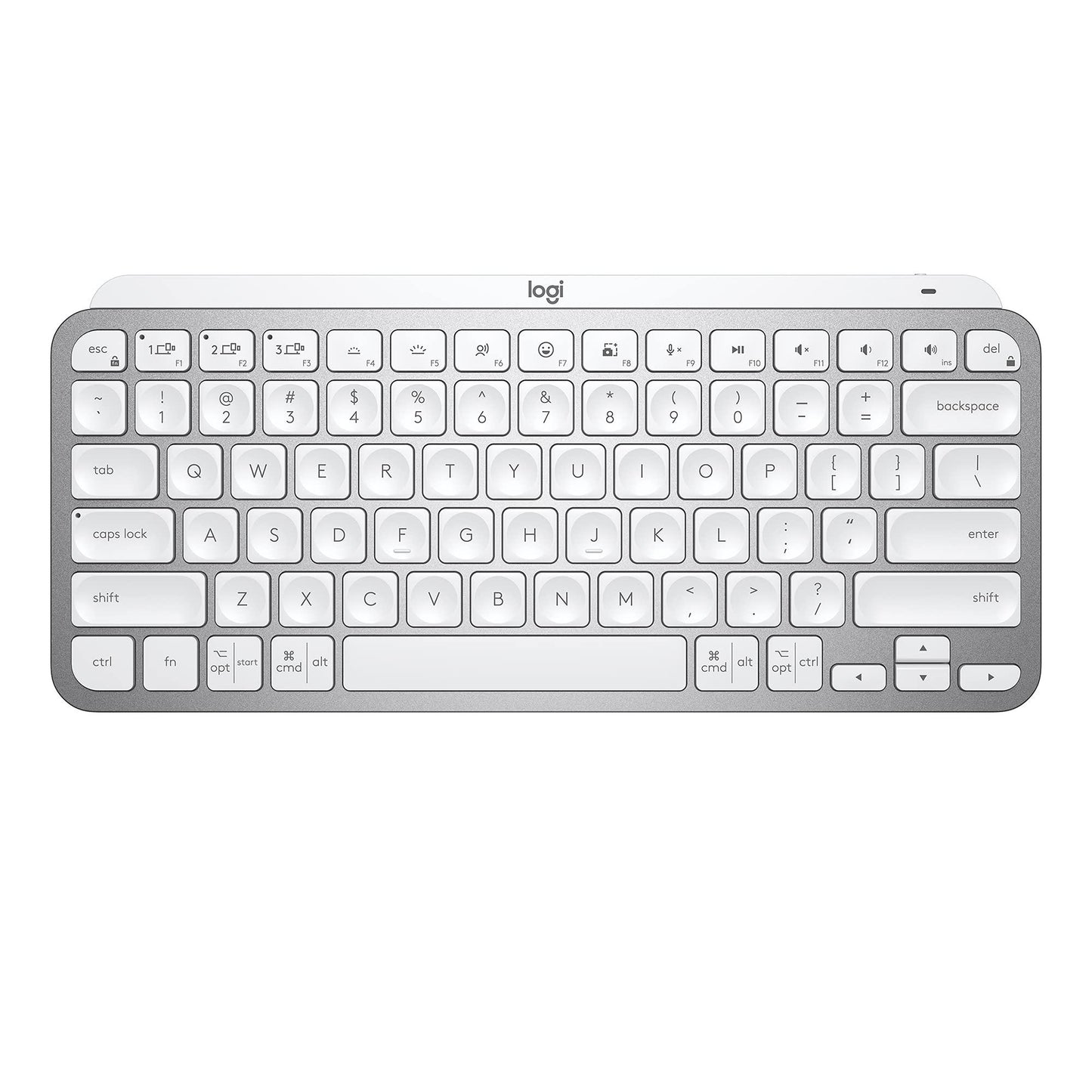 Logitech MX Keys Mini Minimalist Wireless Illuminated Keyboard, Compact, Bluetooth, USB-C. New With Minimal Outside Box Damage