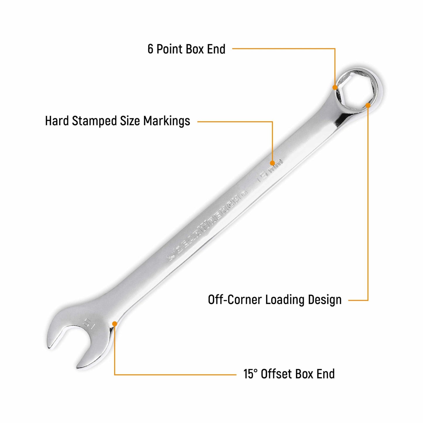 GEARWRENCH 28 Piece Combination Wrench Set | 6 Point | SAE & Metric | 81923