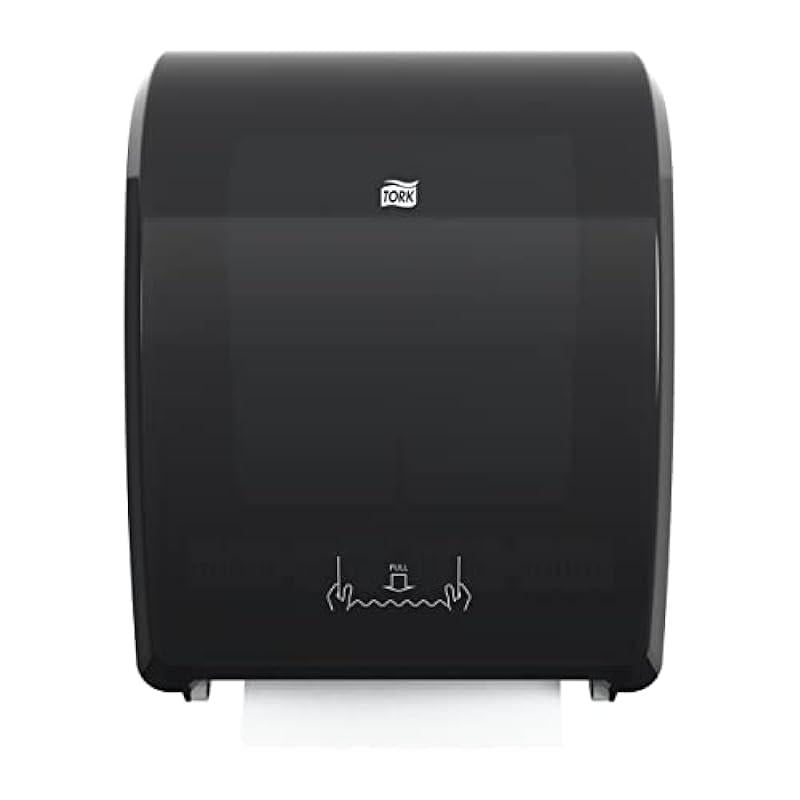 Tork 772828 Mechanical Paper Towel Dispenser, 15.95" Width x 12.32" Length x 9.32" Depth, Black (Case of 1 Dispenser)