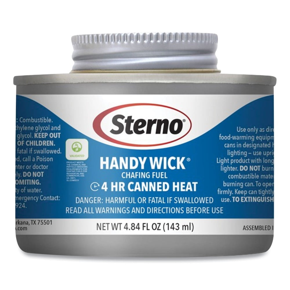 Sterno 10364 Handy Wick 4.84 oz. 4-Hour Burn Chafing Fuel (24/Carton)