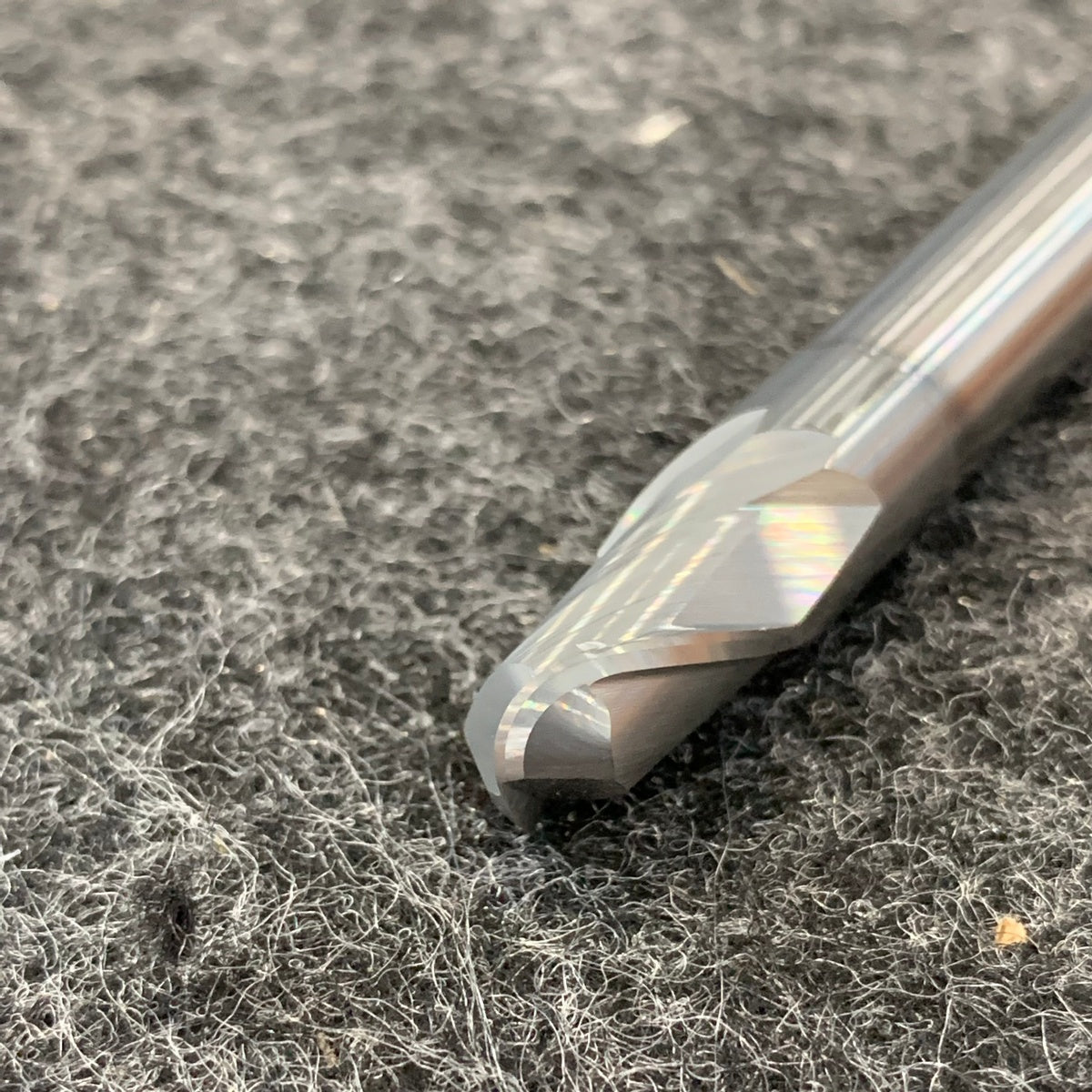 P5810432 Solid Carbide Ball End Mill 2 Flute 3/8in X4" Shank R 3/16in