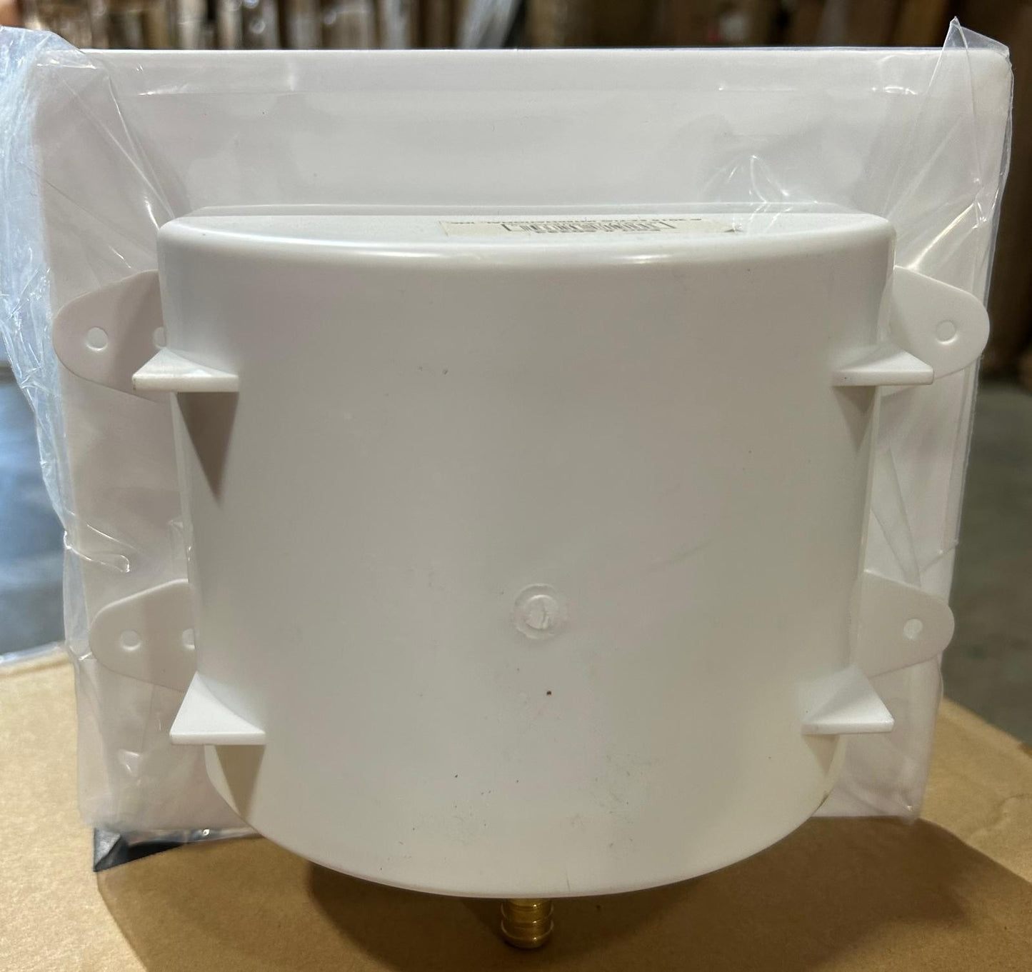 Eastman 1/2 Inch PEX Connection x 1/4 Inch OD Compression Ice Maker Outlet Box, Quarter Turn Ball Valve, Pre-Assembled, 60233