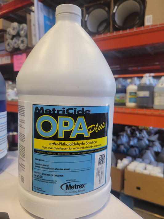 Metrex 10-6000 MetriCide OPA Plus ortho-Phthalaldehyde Solution 1 Gallon